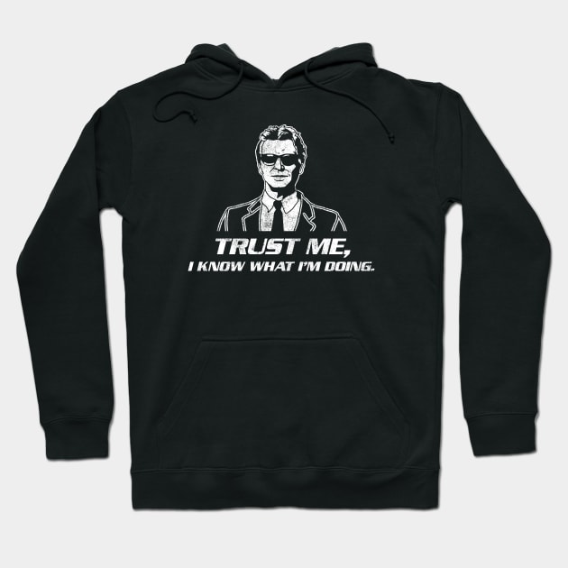 Trust Me I Know What I'm Doing - inverted Hoodie by CCDesign